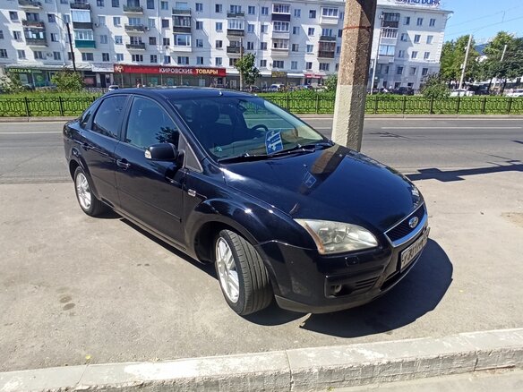 2007 Ford Focus II, чёрный, 500000 рублей - вид 1