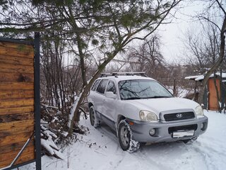 2002 Hyundai Santa Fe I, белый, 600000 рублей, вид 5