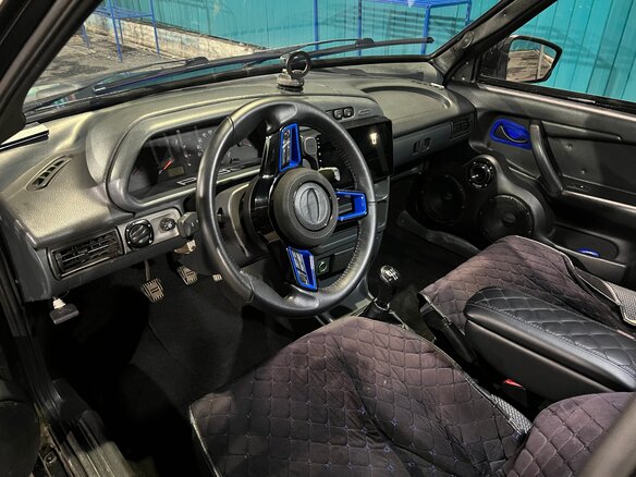 2012 Lada (ВАЗ) 2114, синий, 250000 рублей - вид 8