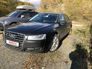2016 Audi A8 Long III (D4) Рестайлинг, чёрный, 5200000 рублей, вид 1