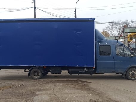 2008 ГАЗ ГАЗель (33023/330273) Фермер, синий, 1450000 рублей, вид 4