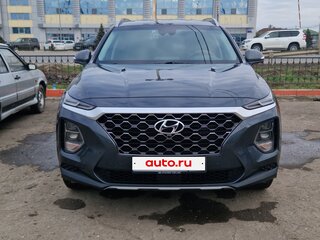 2019 Hyundai Santa Fe IV, серый, 3350000 рублей, вид 1