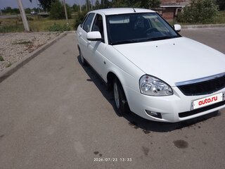 2010 Lada (ВАЗ) Priora I, белый, 370000 рублей, вид 3