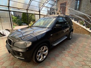 2007 BMW X5 3.0d II (E70), чёрный, 1970000 рублей, вид 1