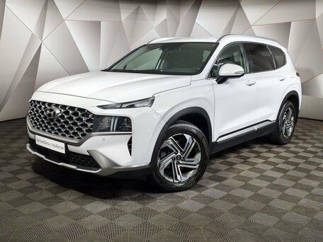 2022 Hyundai Santa Fe IV Рестайлинг, белый, вид 1