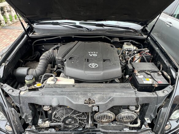 2006 Toyota Land Cruiser Prado 5-speed 120 Series, чёрный - вид 9