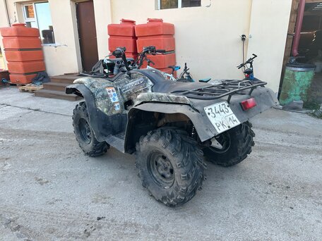 2012 Yamaha Grizzly 550, серый, 1100000 рублей, вид 5
