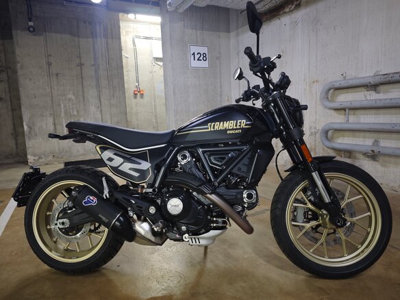 2025 Ducati Scrambler 800, чёрный, 1550000 рублей