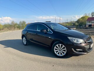 2014 Opel Astra J Рестайлинг, коричневый, 990000 рублей, вид 3