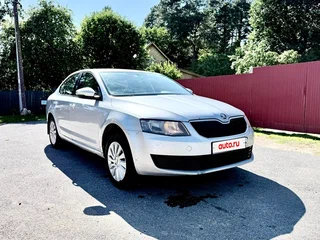 2013 Skoda Octavia III (A7), серебристый, 497000 рублей, вид 2
