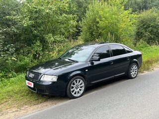 2002 Audi A6 II (C5) Рестайлинг, чёрный, 750000 рублей, вид 1