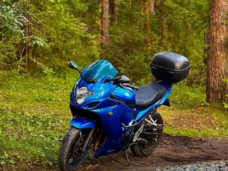 2011 Suzuki GSX 650F, синий, 500000 рублей, вид 1