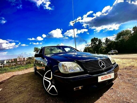 1998 Mercedes-Benz CL-Класс 600 I (C140), чёрный, 1700000 рублей - вид 10