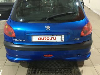 2007 Peugeot 206, синий, 260000 рублей, вид 1
