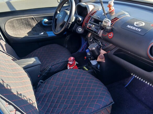 2007 Nissan Note I, синий, 520000 рублей - вид 6