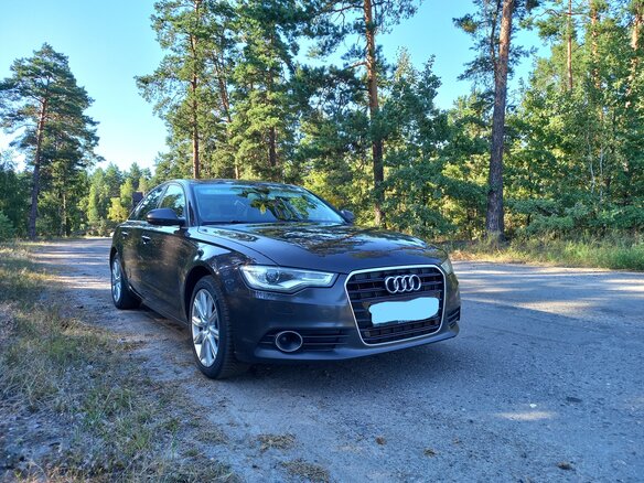 2014 Audi A6 IV (C7), серый, 1663992 рублей - вид 2