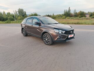 2020 Lada (ВАЗ) Vesta SW Cross I, коричневый, 1420000 рублей, вид 2
