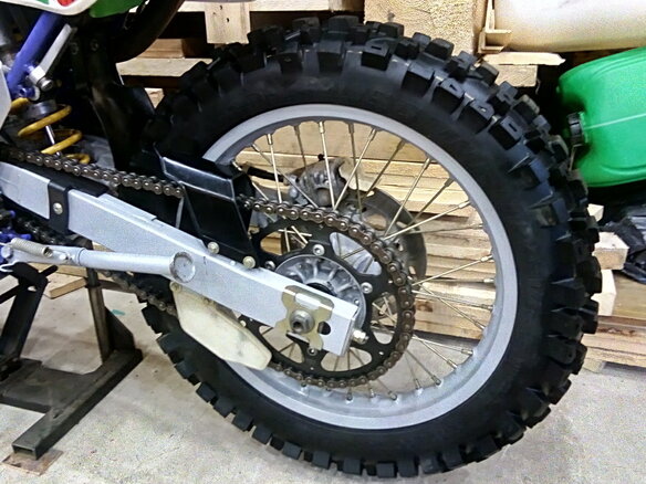 1994 Kawasaki KLX 250, зелёный, 270000 рублей - вид 16