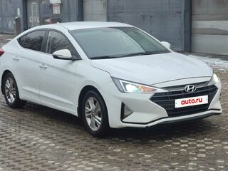 2019 Hyundai Elantra VI (AD) Рестайлинг, белый, 950000 рублей, вид 3