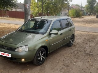 2011 Lada (ВАЗ) Kalina I, зелёный, 380000 рублей, вид 1
