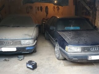 1990 Audi 200 II (C3) Рестайлинг, синий, 1000000 рублей, вид 3