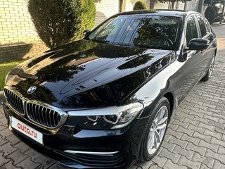 2017 BMW 5 серии 520d VII (G30/G31/G38), чёрный, 2790000 рублей, вид 1