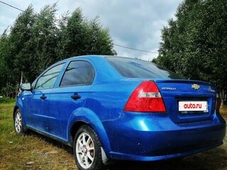 2007 Chevrolet Aveo I Рестайлинг, синий, 220000 рублей, вид 3