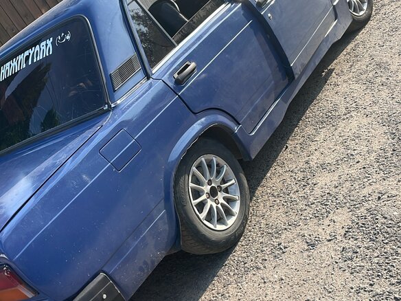 2005 Lada (ВАЗ) 2107, синий, 60000 рублей - вид 8
