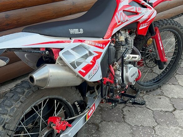 2025 Wels CRF 250, красный, 130000 рублей - вид 6