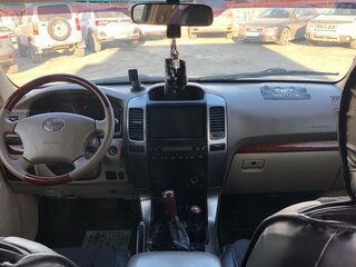 2007 Toyota Land Cruiser Prado 5-speed 120 Series Рестайлинг, чёрный, 2190000 рублей, вид 5