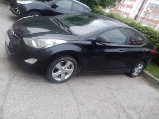 2011 Hyundai Elantra V (MD), чёрный, 970000 рублей, вид 3