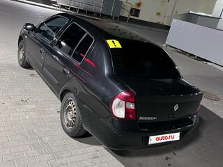 2007 Renault Symbol I Рестайлинг 2, чёрный, 210000 рублей, вид 4