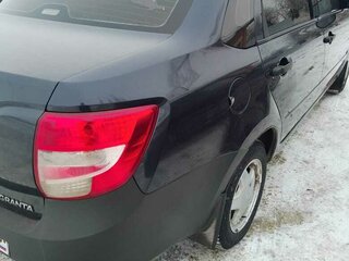 2012 Lada (ВАЗ) Granta I, синий, 450000 рублей, вид 1