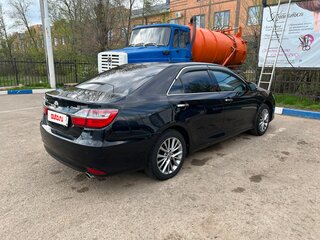 2015 Toyota Camry VII (XV50) Рестайлинг, чёрный, 1570000 рублей, вид 5
