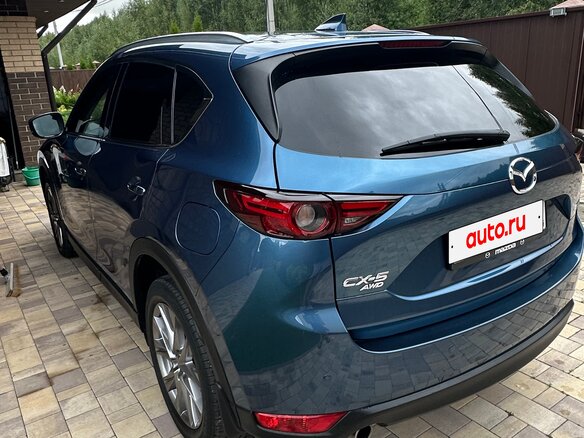 2019 Mazda CX-5 II, голубой, 3260000 рублей - вид 6