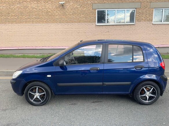 2007 Hyundai Getz I Рестайлинг, синий - вид 8