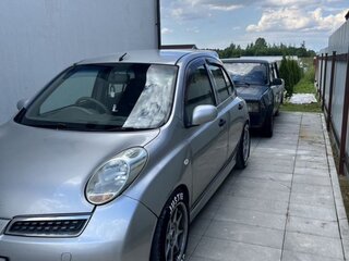2004 Nissan March III (K12), серебристый, 395000 рублей, вид 3