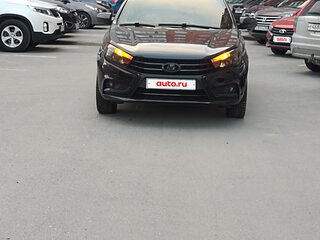 2018 Lada (ВАЗ) Vesta I, чёрный, 1100000 рублей, вид 2