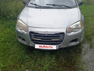 2004 Chrysler Sebring II Рестайлинг, серебристый, 230000 рублей, вид 3