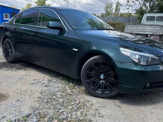 2004 BMW 5 серии 520i V (E60/E61), зелёный, 1300000 рублей, вид 5