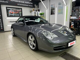 2004 Porsche 911 Carrera V (996) Рестайлинг, серый, 3500000 рублей, вид 4