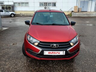 2021 Lada (ВАЗ) Granta I Рестайлинг, красный, 520000 рублей, вид 2