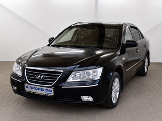 2008 Hyundai Sonata V (NF) Рестайлинг, чёрный, 1055000 рублей, вид 1