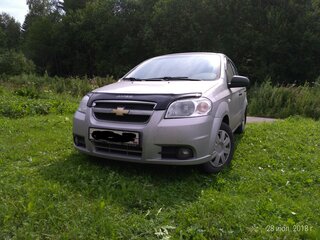 2009 Chevrolet Aveo I Рестайлинг, серебристый, 450000 рублей, вид 2