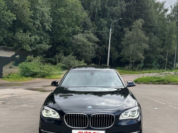 2013 BMW 7 серии Long 740Li xDrive V (F01/F02/F04) Рестайлинг, чёрный, 2250000 рублей - вид 1
