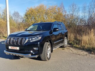 2020 Toyota Land Cruiser Prado 150 Series Рестайлинг 2, чёрный, 7700000 рублей, вид 2