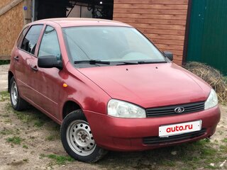 2012 Lada (ВАЗ) Kalina I, красный, 180000 рублей, вид 2