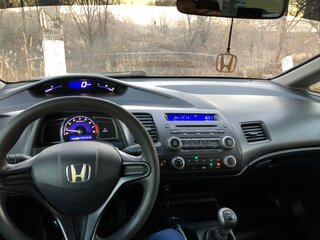 2011 Honda Civic VIII Рестайлинг, синий, 730000 рублей, вид 4