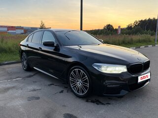 2020 BMW 5 серии 530d xDrive VII (G30/G31/G38), чёрный, 4000000 рублей, вид 2