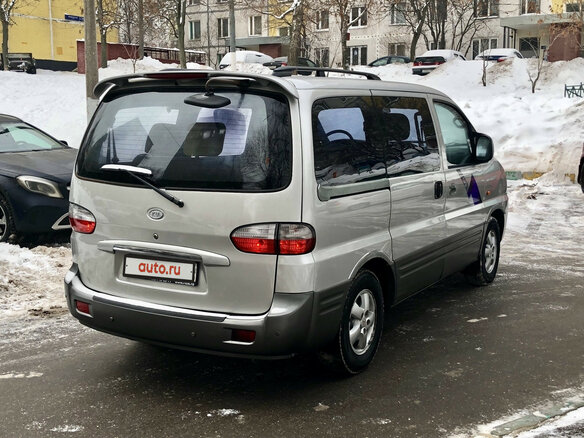 2004 Hyundai Starex I Рестайлинг 2, серебристый - вид 3